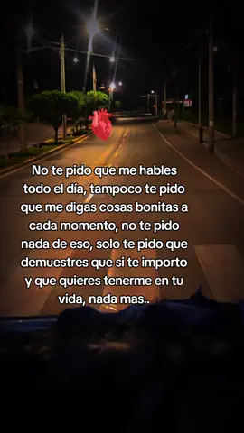 Solo demuestrame si en verdad me amas🥺😔🫀#paratii #fracesdeamor #reflexionesdelavida #teextraño 