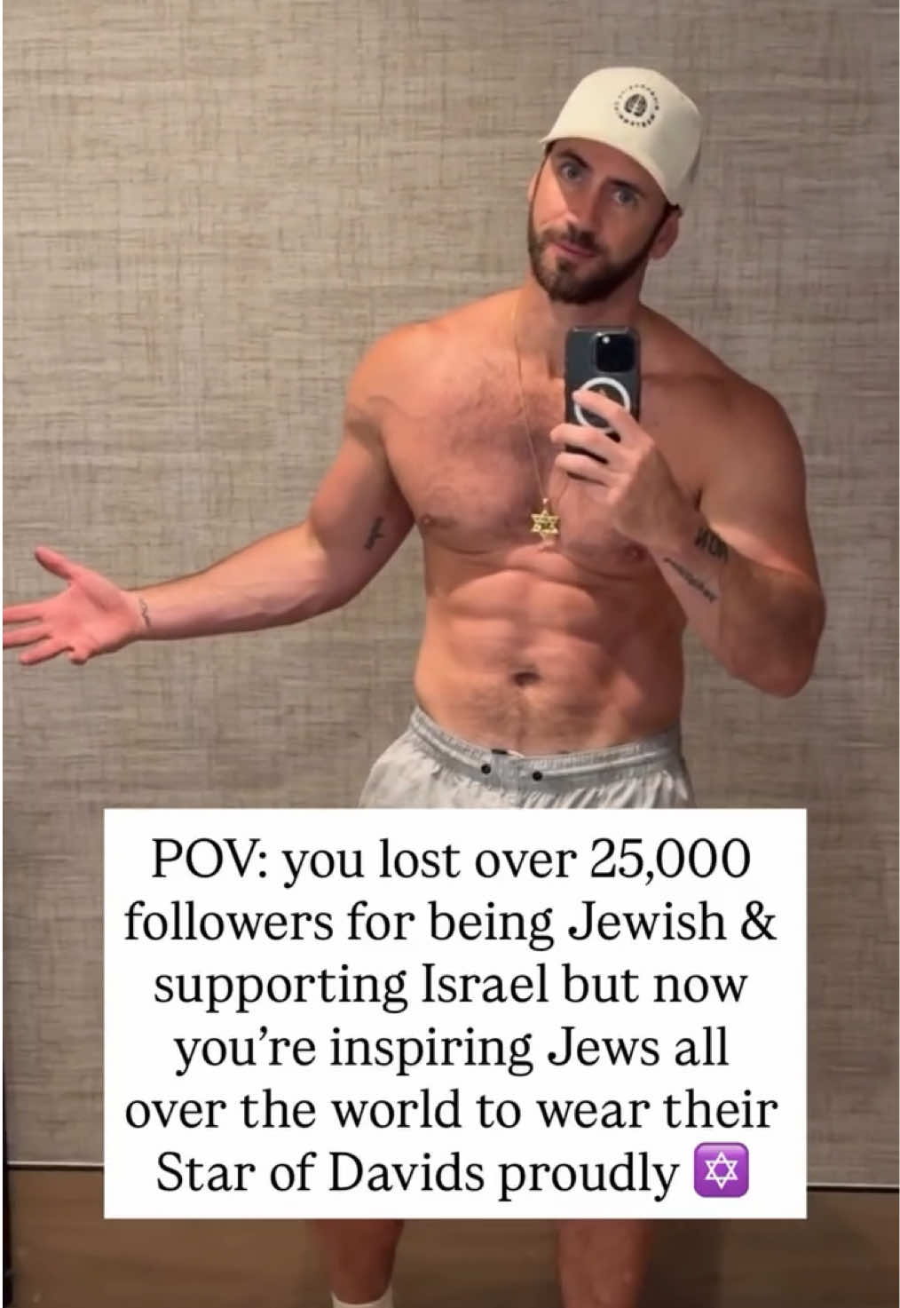 I lost 25,000 followers after October 7th...and it turned out to be the greatest blessing of my life...✡️ #jewishtiktok #israel 