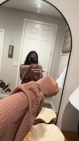 the cutest top for fall 🍂🍂 #tiktokshop #fallfashion 