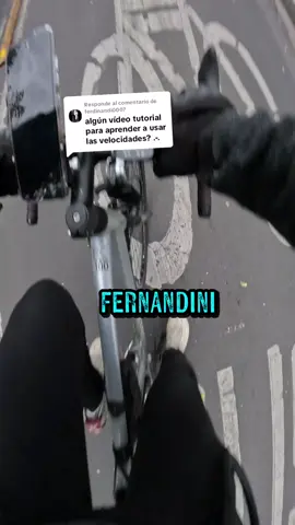 Respuesta a @ferdinandi0007 primer video sobre velocidades, si tienes alguna duda, avísame, por favor. Espero que estés disfrutando de usar la bici. 