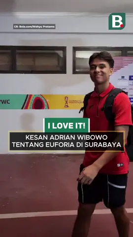 Kesan Adrian Wibowo setelah gabung Timnas Indonesia dan merasakan euforia di Stadion Gelora Bung Tomo. Surabaya sendiri merupakan kampung halamannya. #bolacomid #blclpt #timnasindonesia #adrianwibowo