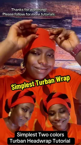 How to tie a Head wrap turban gele tutorial #fyppppppppppppppppppppppp #africanbeauty1234 #turbanlover #scarf #trending   
