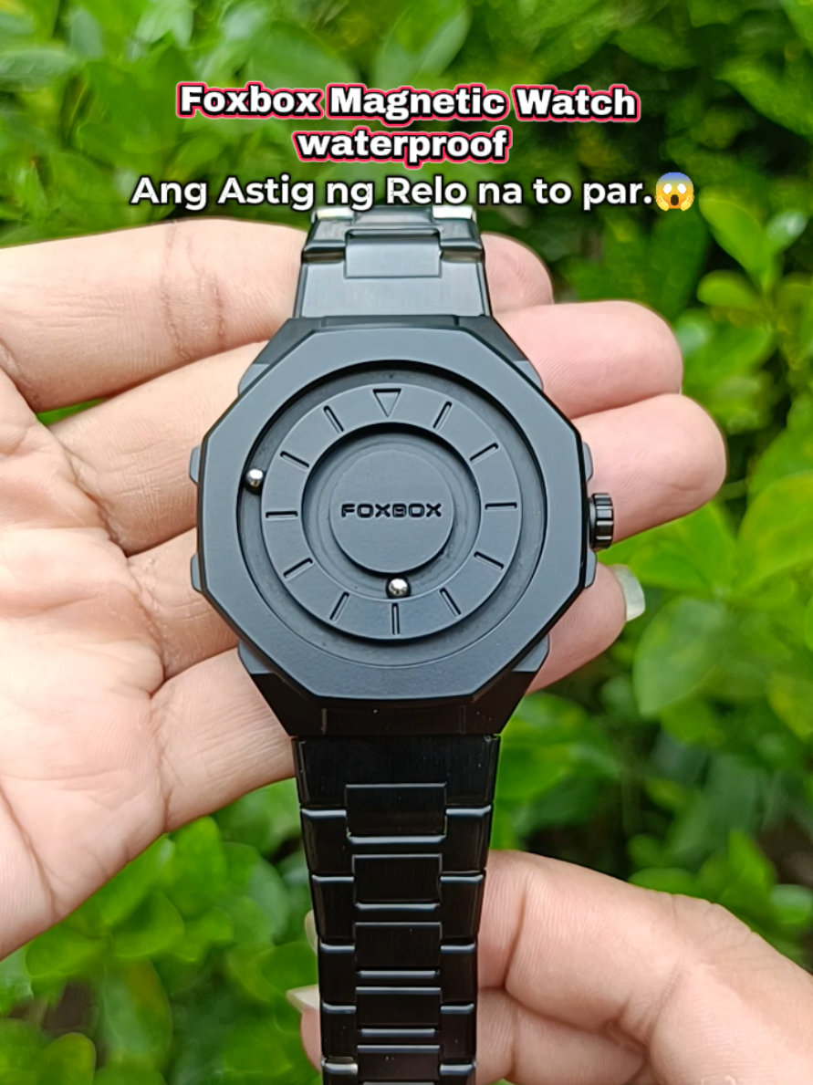 Replying to @123bunso4 I love this new concept of watch from Foxbox Watch. Ang Astig ng Relo na to par.🔥 #foxboxwatch #watch #watchformen #foxboxmagneticwatch #waterproofwatch  Disclaimer: Price may vary after the promotion ends.
