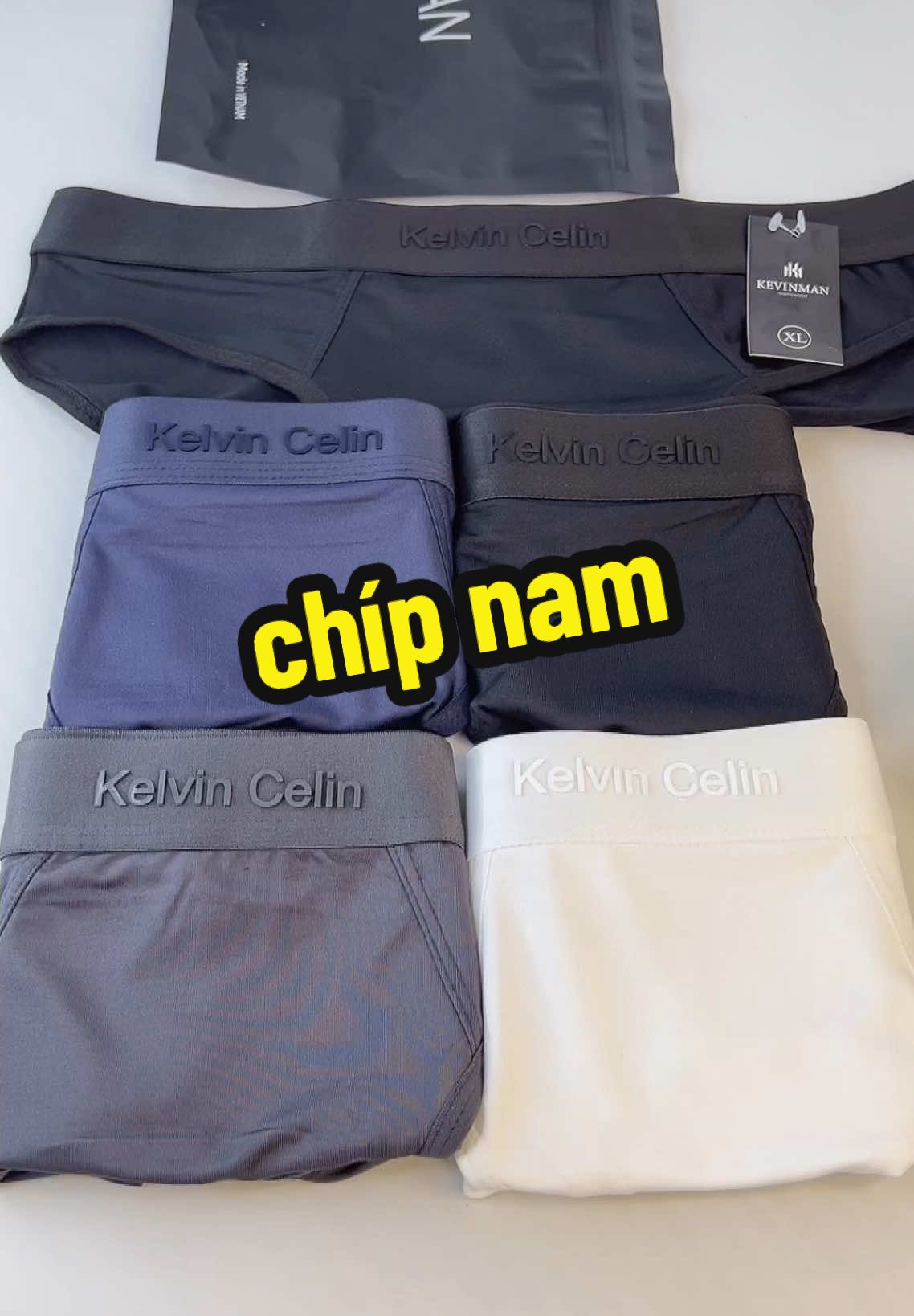 Quần chíp Nam chất thun lạnh#kelvin #quanchipnam #sipnam #bannhungthudangdung #xuhuongtiktok #2025 