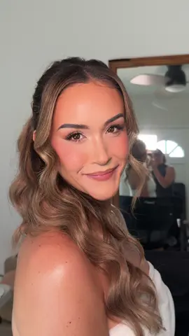 Soft glam with neutral matte eyeshadow for Lea’s bridal preview 😍 - #redlandsmakeupartist #temeculamakeupartist #2026bride #oakglenmakeupartist #coronamakeupartist 