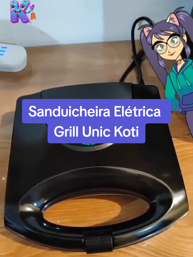 Sanduicheira Elétrica Grill Unic Koti!! #sanduicheira  #sanduicheiraeletrica  #sanduicheiraeletricagrill #sanduicheiraeletricaunic
