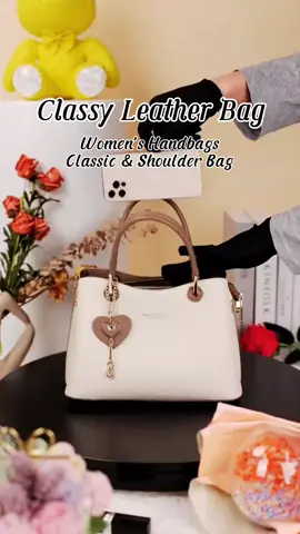 Women's Handbags,Classic Shoulder Bag for Ladies #classybagforwomen #shoulderbag  #handsbag  #leatherbag  #crossbodybag 