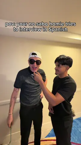 Who let this no sabo kid interview @Dani Flow 😂😂 #nosabokid #rodeobird #daniflow #mexico 
