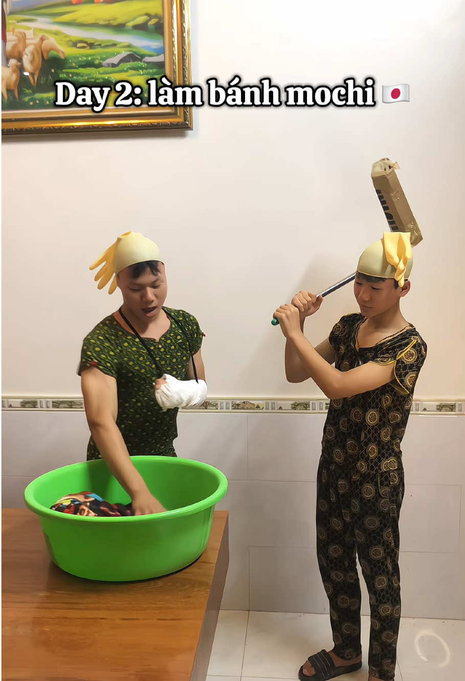 Day2 như này chắc bỏ nghề làm bánh mochi thôi #mochi #xh #fyp #huuhai06 