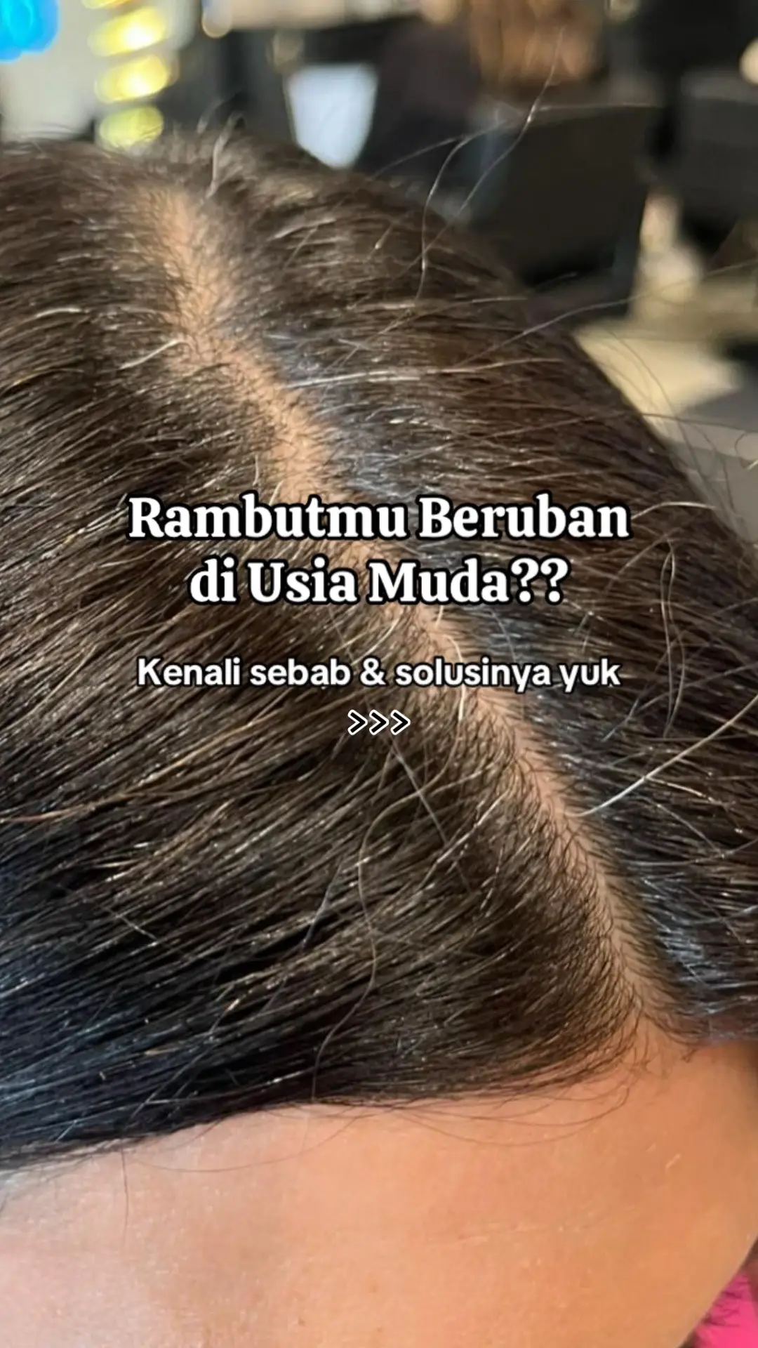 Yuk simak info dari aku tentang rambut beruban di usia muda semoga cocok dan bermanfaat 💕🤗 #shampooubanviral #shampoouban #myiwe #rambutuban #solusi 