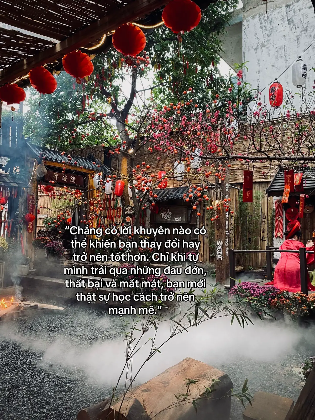 “Chẳng có lời khuyên nào có thể khiến bạn thay đổi hay trở nên tốt hơn. Chỉ khi tự mình trải qua những đau đớn, thất bại và mất mát, bạn mới thật sự học cách trở nên mạnh mẽ.”#Xh #tâmtrạng 