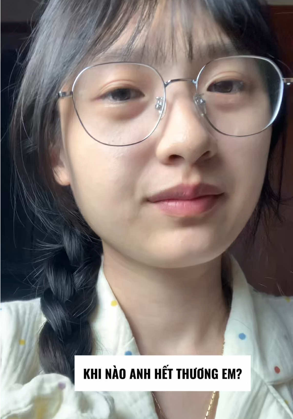 Khi nào anh hết thương em? Cre: @Người Viết Ngôn Tình 