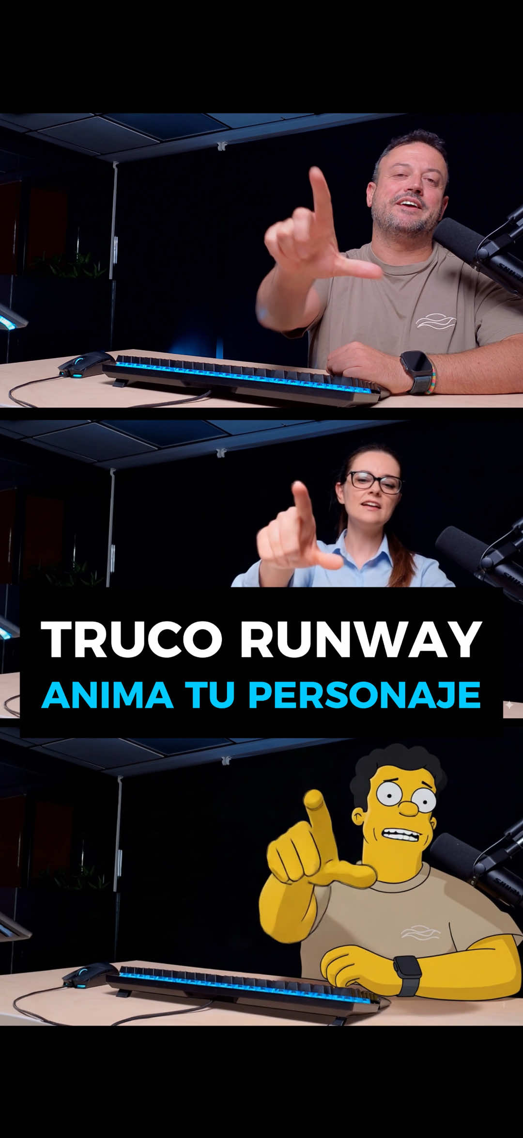🔍 Sígueme para aprender trucos de Inteligencia Artificial y Big Data, que para eso está Instagram! 🤔 ¿Quién no querría tener un doble virtual que hable y se mueva como tú? Compártelo con quien lo necesite. 🧠 He generado un personaje que se mueve como yo, gratis y en minutos. Sin saber de edición. 📲 ¿Qué harías si pudieras clonarte digitalmente con solo una foto? #personajesvirtuales #aistudio #runwayml #ia #data             