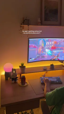 Nothing like gaming with friends all weekend #gaming #GamingSetup #overwatch2 #fyp 
