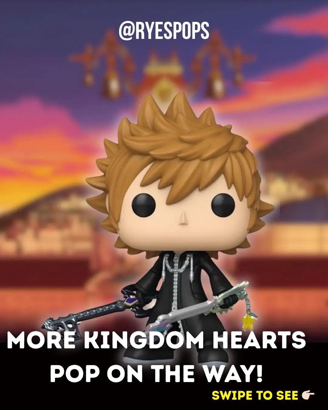 The year of Kingdom Hearts Merch continues with 4 NEW Characters for the Kingdom Hearts Funko POP! Lineup! Will there be any other characters coming as Exclusive to the newest Wave? Maybe we will find out Wednesday when they drop for Pre-Order for Fall release this year! In the wave we have: -Lingering Will (Terra’s Armor) -Xion with “Kingdom Key” -Roxas with “Oblivion” & “Oathkeeper” (Not just any Keyblades) -Xehanhort with “No Name” Keyblade As someone who had Roxas as their Profile Picture commissioned as a POP! Back in the day I’m SUPER Excited to Finally see him especially wielding the GOAT Keyblades. However, I’m disappointed a bit by the posing and lackluster box naming. Here’s to hoping we also get his Regular Fit! With No Game Release this Year what else do you want to see from the @OriginalFunko Kingdom Hearts wave? #KH4 #KingdomHearts #KingdomHearts4 #BirthBySleep #KingdomHeartsNews 