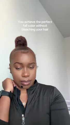 we love a successful dye #lorealhicolor #hairdy#naturalhair #foryoupage #fallhaircolor 