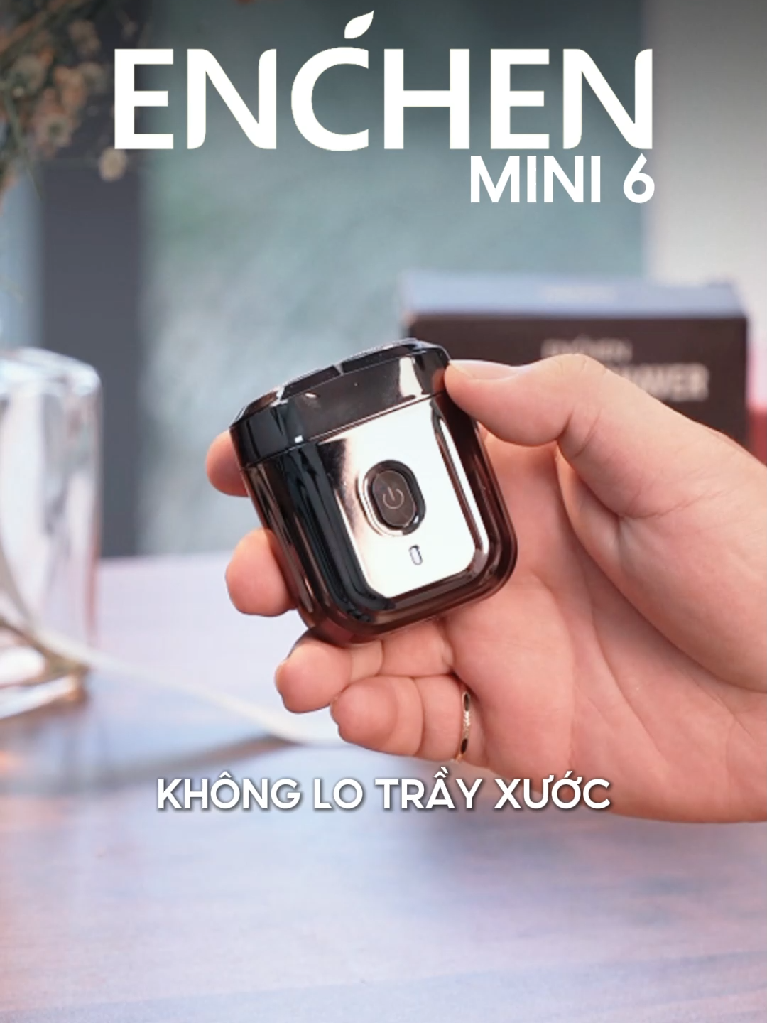 Máy nhỏ gọn - chống nước - cạo lại êm - ghé Enchen săn ngay Mini 6 nhé #enchen #dealgiamgia #muataitiktokshop #enchensale #enchenmini6