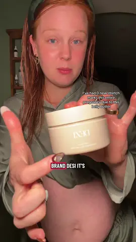 And it’s not heavily fragranced!! It just smells like coco butter😍 : : : : #pregnancestretchmarks #stretchmarks #bellybutter #pregnancyhacks 