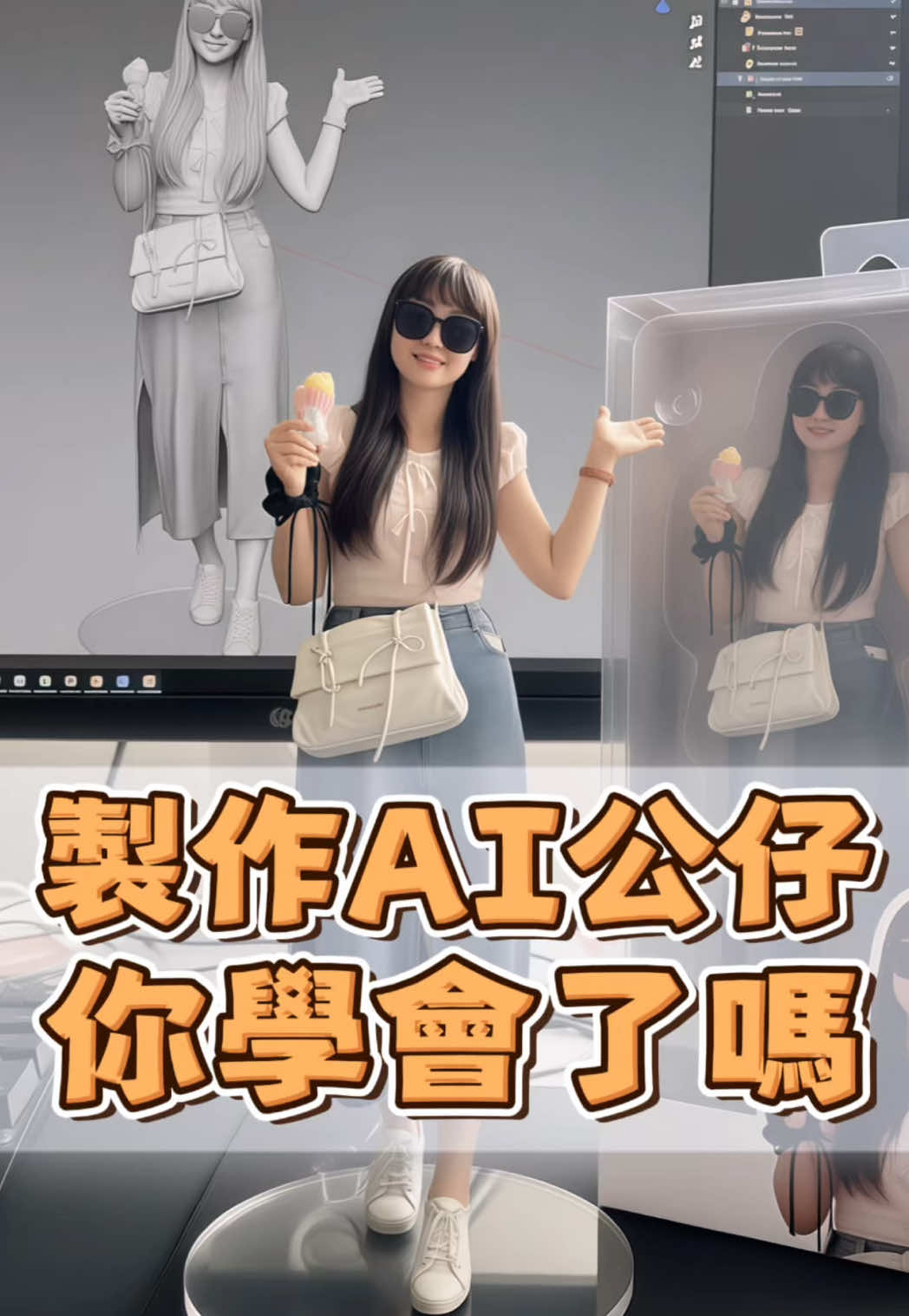 你做個自己的專屬AI公仔嗎？完成後跟我分享你的AI公仔喲#Ai公仔 #教學 #跟風 #推薦 #fyp #Ai 