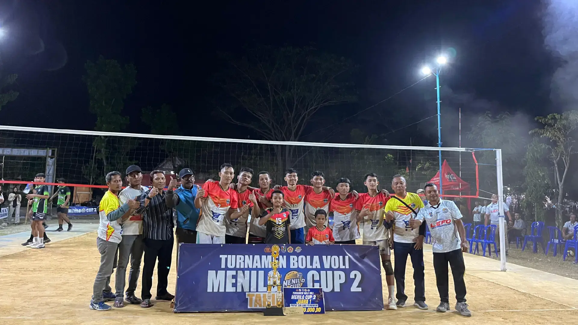 SELAMAT UNTUK RVC RAHAYU MEMPEROLEH JUARA 1 DI MENILO CUP 2 2025 #menilocup2  #menilocup1  #volleyball  #tuban24jam  #fyp 
