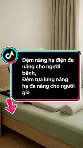 Đệm nâng hạ điện đa năng cho người bệnh, Đệm tựa lưng nâng hạ đa năng cho người già. #xuhuong #demnanghatudong #demtualung #tienichsuckhoe #tienichcuocsong 