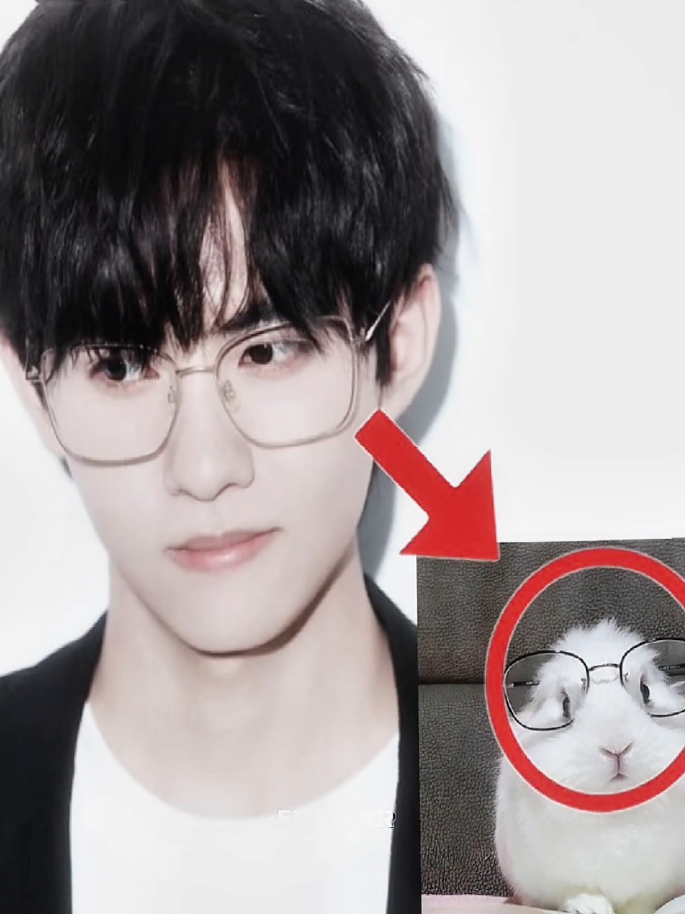 where's his glasses🥺😭😔🐰 #liuxuancheng #revengedlove #recomendation #edit #cute 