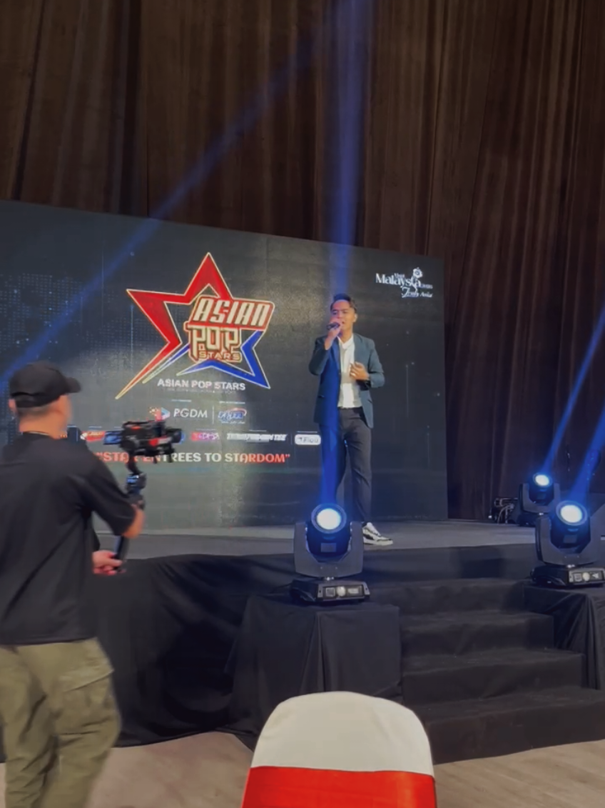Alhamdulilah selesai for live audition.. thanks @ASIAN POP STARS beri peluang sampai ke live stage ini.. insya allah bila diberi lagi peluang saya akan buat tambah baikkan.. @gayahistyping @_pgdm_  #fyp #viral #fypage  #paviliondamansaraheights #asiapopstar 