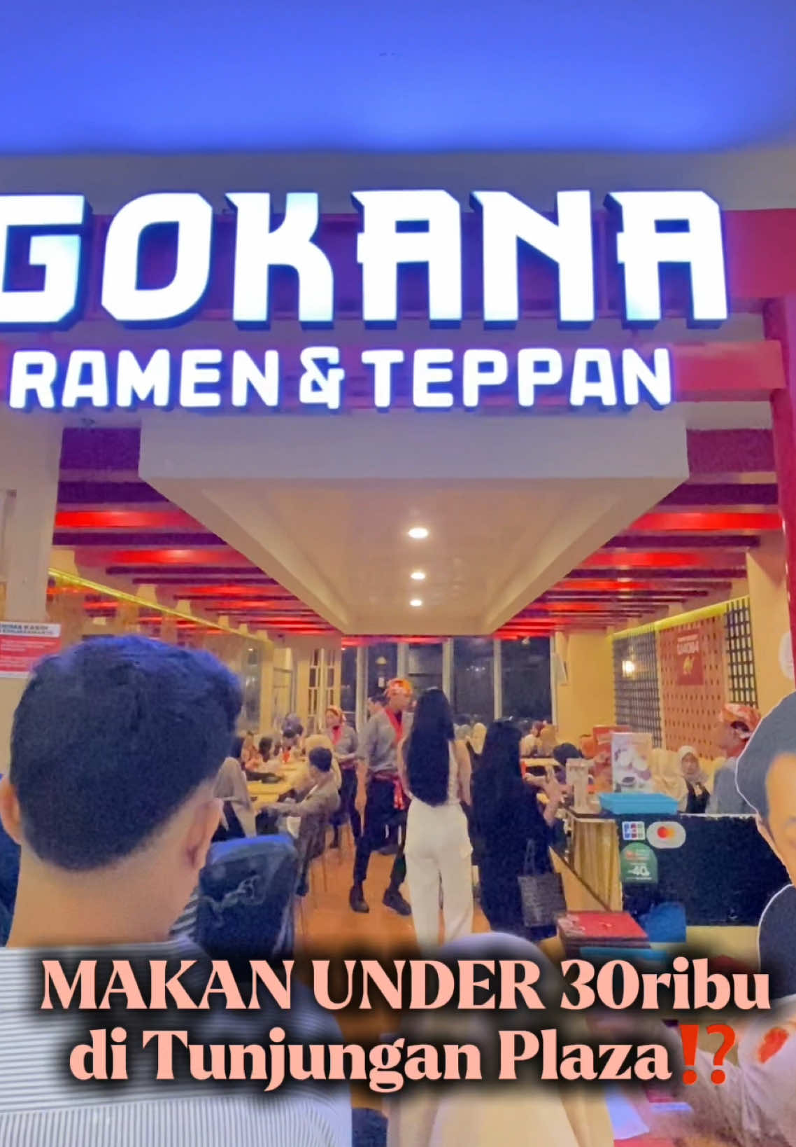 📍Gokana Ramen Tunjungan Plaza 6 🍜 Ramen Enak Cuma 20 Ribuan?! Iya, kamu nggak salah baca! Nikmati ramen Gokana yang worth it, enak, dan bisa kamu tukar di semua outlet Gokana! 🔥 Cuma 20 ribuan! 📌 Bisa ditukar di mana aja ✅ Rasanya? Auto nagih! Yuk buruan cobain sebelum kehabisan! 🍥 #GokanaRamen #RamenEnak #PromoGokana #TunjunganPlaza #viral 