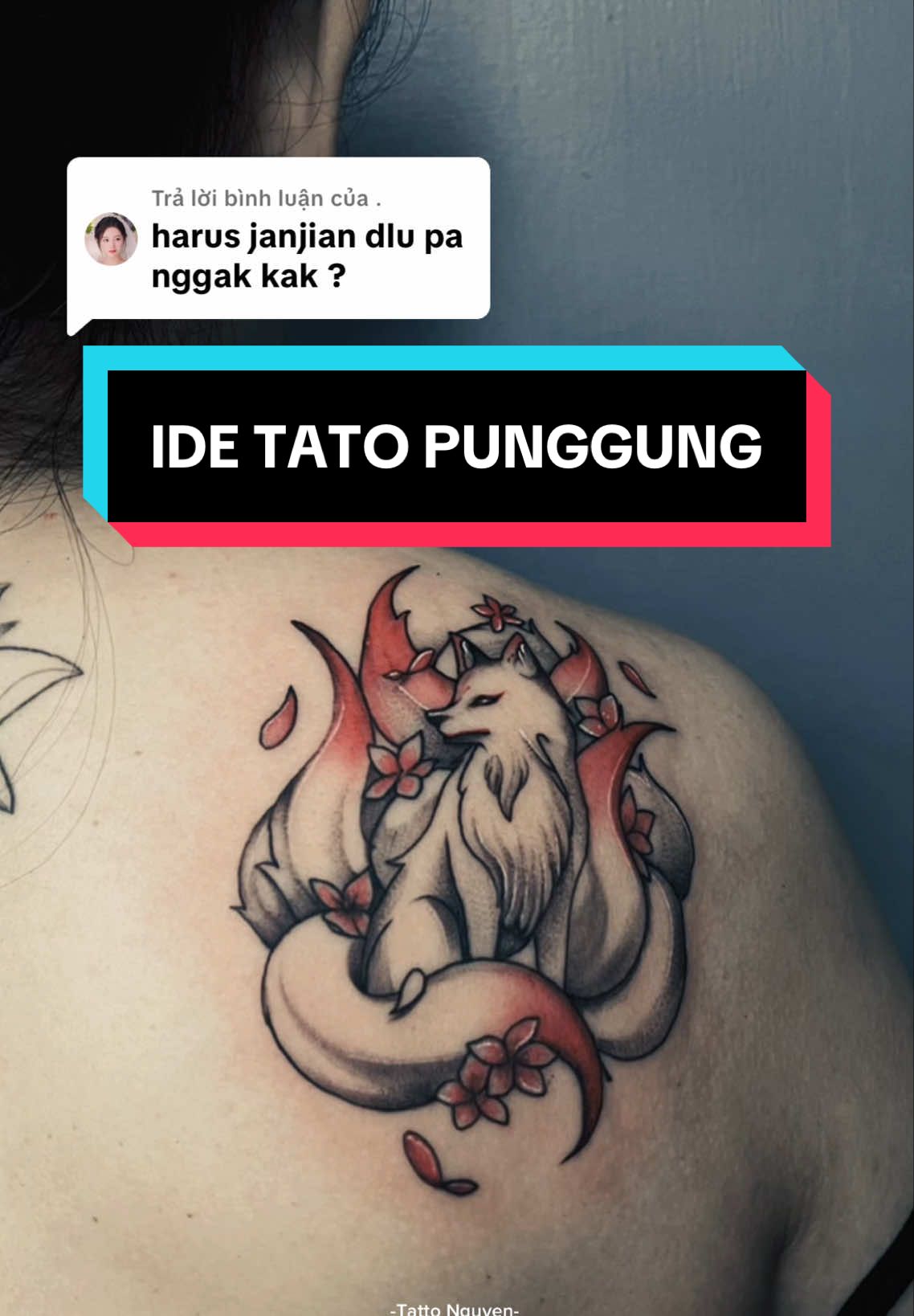 Trả lời @. Janjian dulu ya bestie🫶 Konten ide tato punggung yang keren🥰 #taichung_taiwan🇹🇼 #idetatokeren #tatopunggung #tattoo #customtato 