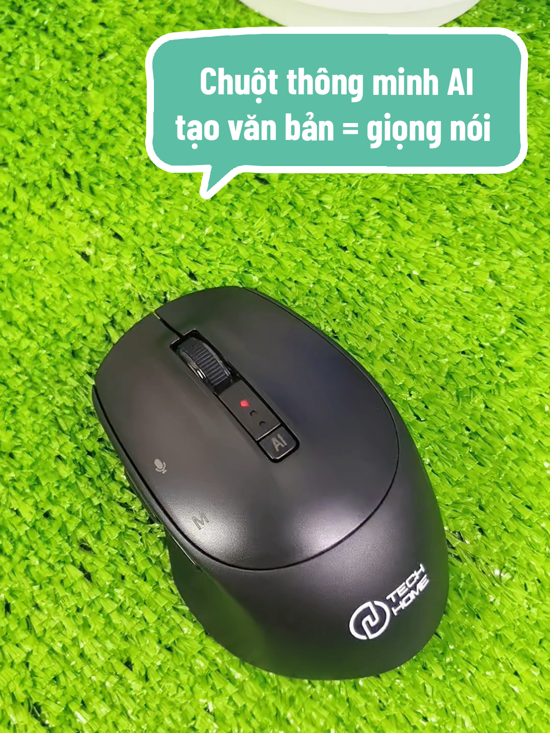 Chuột thông minh AI Techhome, tạo văn bản bằng giọng nói #techhome #chuotAI #chuotbluetoot #chuotkhongday