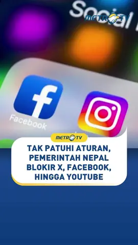 Pemerintah Nepal mengambil langkah tegas dengan memblokir sejumlah platform media sosial populer seperti X, Facebook, dan YouTube. Keputusan ini diambil setelah platform-platform tersebut dinilai tidak mematuhi aturan registrasi yang diwajibkan oleh pemerintah setempat. Menteri Komunikasi dan Informasi Nepal Prithvi Subba Gurung mengatakan, ada sekitar 2 lusin platform yang telah berkali-kali diingatkan untuk melakukan registrasi, tetapi tidak ditindaklanjuti. 