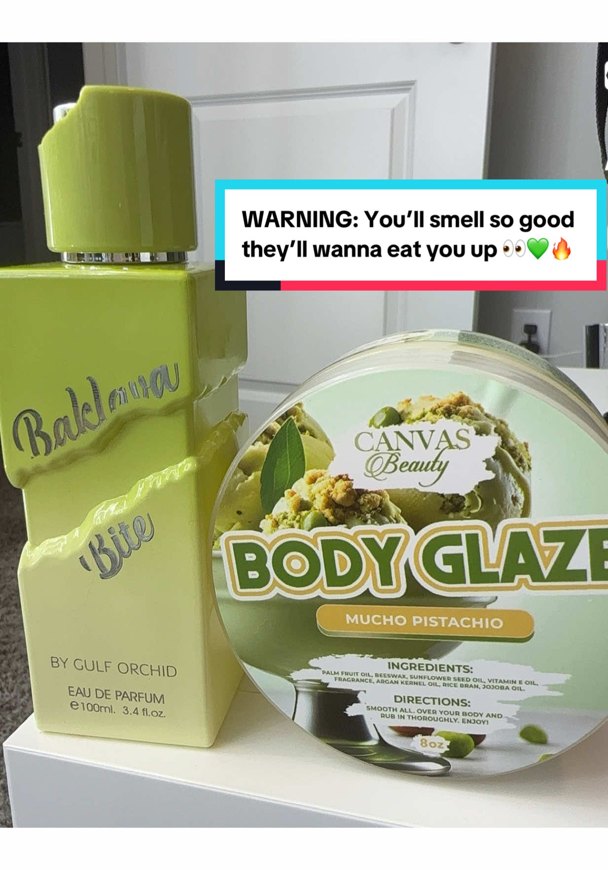 Juicy, sweet, nutty… this duo is EVERYTHING your skin needs 💚🍮 #JuicyPistachioGlow  #BaklavaBaddie  #DessertSkinVibes  #GlazedAndGlowing #canvasbeauty 