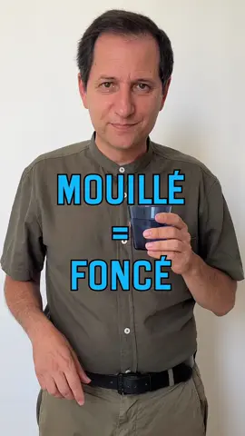 MOUILLÉ = FONCÉ 💦👕 #science #optique #julienbobroff #apprendresurtiktok 