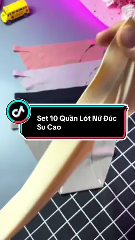 Set 10 Quần Lót Nữ Đúc Su Cao #setchip #xuhuongtiktok #tiktokviral #bobe 