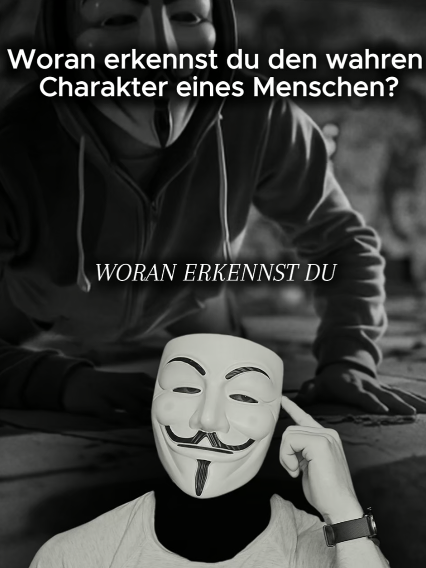 Woran du den wahren Charakter eines Menschen erkennst Die meisten Menschen tragen Masken. Sie zeigen dir nur die Seite, die ihnen einen Vorteil bringt. Doch ihr wahres Gesicht siehst du erst, wenn du ihnen nichts mehr geben kannst. Dieses Video enthüllt die Wahrheit über den Charakter der Menschen – kalt, berechnend, leer. #wahrheit #vertrauen #narzissmus #liebeskummer #psychologie 