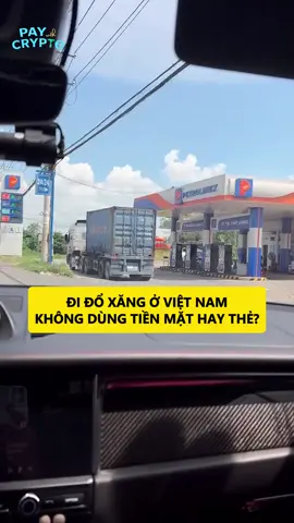 Đi đổ xăng thanh toán bằng usdt #PayWithCrypto #paypal #CryptoPayments 