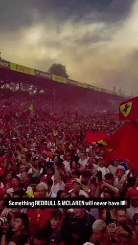 Passion like no other ❤️💛 Something money can’t buy 🇮🇹 #Ferrari #F1 #Tifosi #MonzaGP #Formula1 