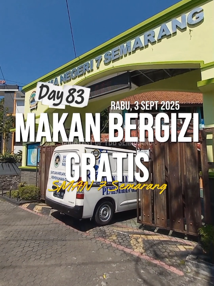 Dari dapur ke sekolah, gizi SPPG siap bikin hari lebih berenergi ✨ #makanbergizigratis #badangizinasional #yayasanbinabangsasemarang #mbg 