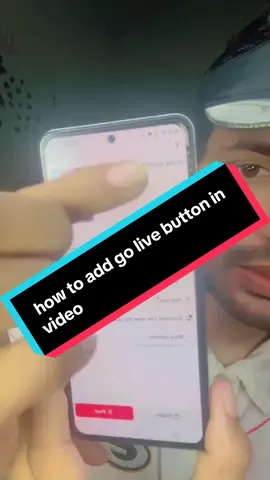 how to add go live button in video #golive #button#LIVEIncentiveProgram #MyLIVEJourney #PaidPartnership 