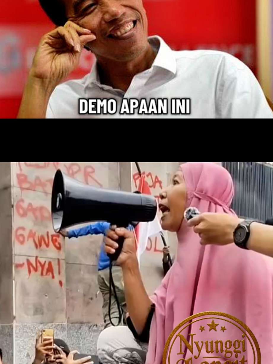 Kalau demo tertib, kan enak. Aspirasi mudah disampaikan. #viral #gibran #like #follow #jokowi 