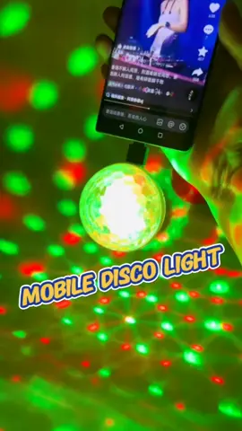 Mini Mobile Disco LED Lights.. Smart Gadgets 😍 Antique Accessories and Appliances  . Like❣️ comments📋 Share📤 . #discolight #discolights #gadgets #gadget #onlineshop 