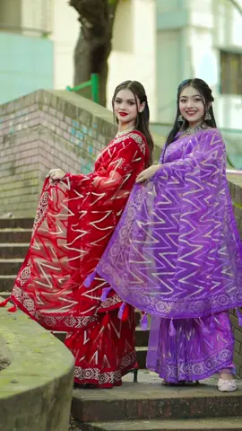 শাড়ি: @Pop’s Collection’s। 
