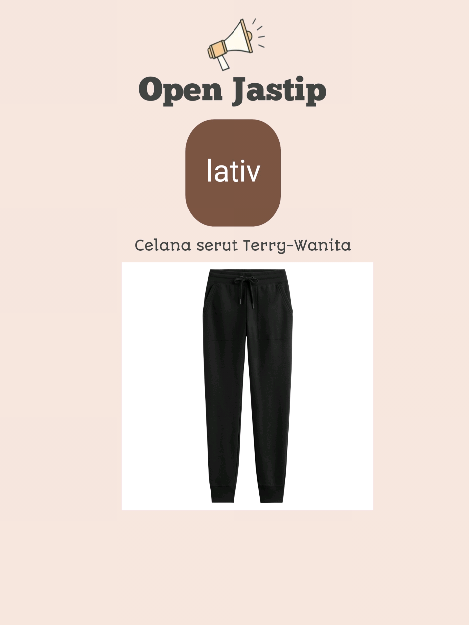 Celana Serut Terry Hokki #unboxing #review #tiktok #asriersya #jastip 