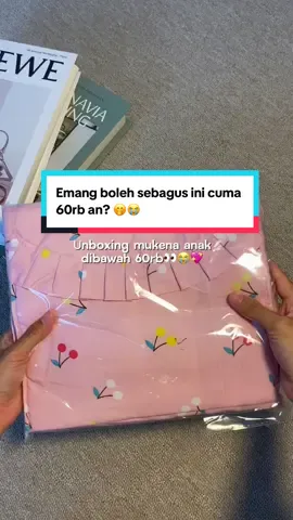 Unboxing mukena harga 60 ribuan… tapi hasilnya NGGAK KALENG-KALENG! 😍 ✅ Bahan adem & ringan ✅ Jahitan rapi ✅ Dapat pouch juga lho! Harga boleh hemat, tapi kualitas tetap bikin nyaman ibadah 🧕✨ Worth it banget buat dipakai harian atau jadi kado! #mukena #fypシ゚ #berandatiktok #termurah #tiktok 