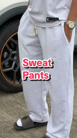 Favorite color light gray sweat pants. #sweatpants #baggypants #loungepants 