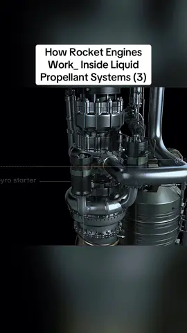 How Rocket Engines Work_ Inside Liquid Propellant Systems #trending #viral #fyp #animation #3d 