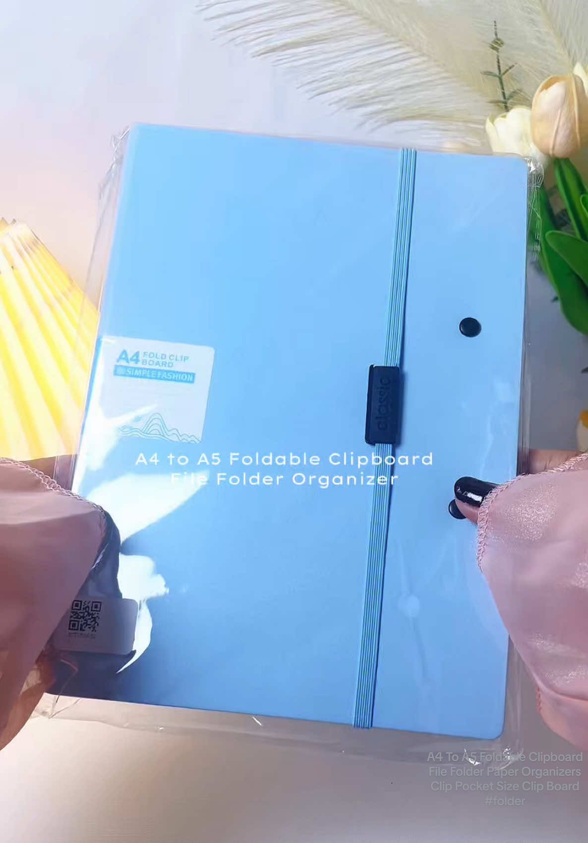 A4 To A5 Foldable Clipboard File Folder Paper Organizers Clip Pocket Size Clip Board #folder #clipboard #filefolder #filefolderorganizer 