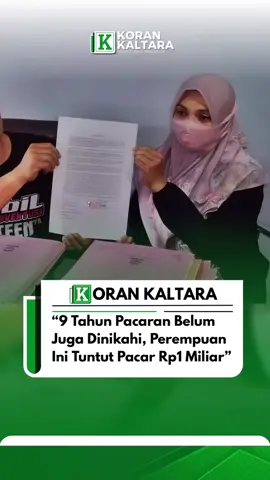 Seorang wanita asal Banyumas, Jawa Tengah, menggugat mantan kekasihnya ke Pengadilan Negeri dengan tuntutan ganti rugi Rp1 miliar. Gugatan ini dilayangkan lantaran janji pernikahan yang tak kunjung ditepati, meski keduanya telah menjalin hubungan asmara selama sembilan tahun hingga dikaruniai seorang anak. Selama masa pacaran, wanita berinisial NR (41) itu juga mengaku kerap menanggung biaya hidup sang mantan, R (44), yang bekerja sebagai pegawai honorer di sebuah universitas negeri di Purwokerto. Didampingi kuasa hukumnya dari Klinik Hukum Peradi SAI, NR menegaskan gugatan ini bukan sekadar menuntut ganti rugi materiil, melainkan juga sebagai peringatan agar tidak ada lagi korban serupa. Pihak kuasa hukum menyebut, nilai tuntutan Rp1 miliar mencakup biaya hidup selama sembilan tahun serta kebutuhan anak hingga masa depan, termasuk pendidikan. Kasus ini rencananya segera didaftarkan ke pengadilan dalam waktu dekat.