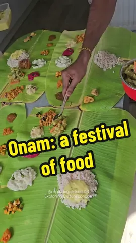 Onam is Kerala’s harvest festival – and food plays a BIG part! . . . #onam #onam2025 #onamlondon #onamvibes #onamfestival 