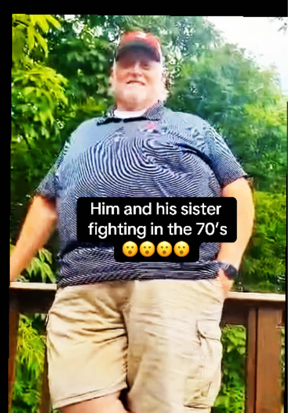 Him and his sister fighting in the 70’e. #fightingwithsister #truesouthernaccent #foryou  #foryoupage #fyp